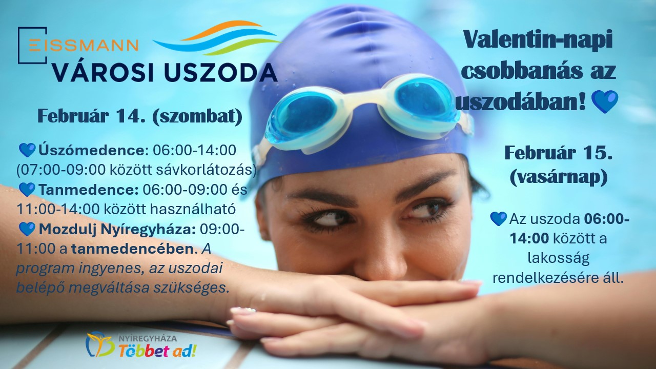 Valentine's Day splash at the pool!