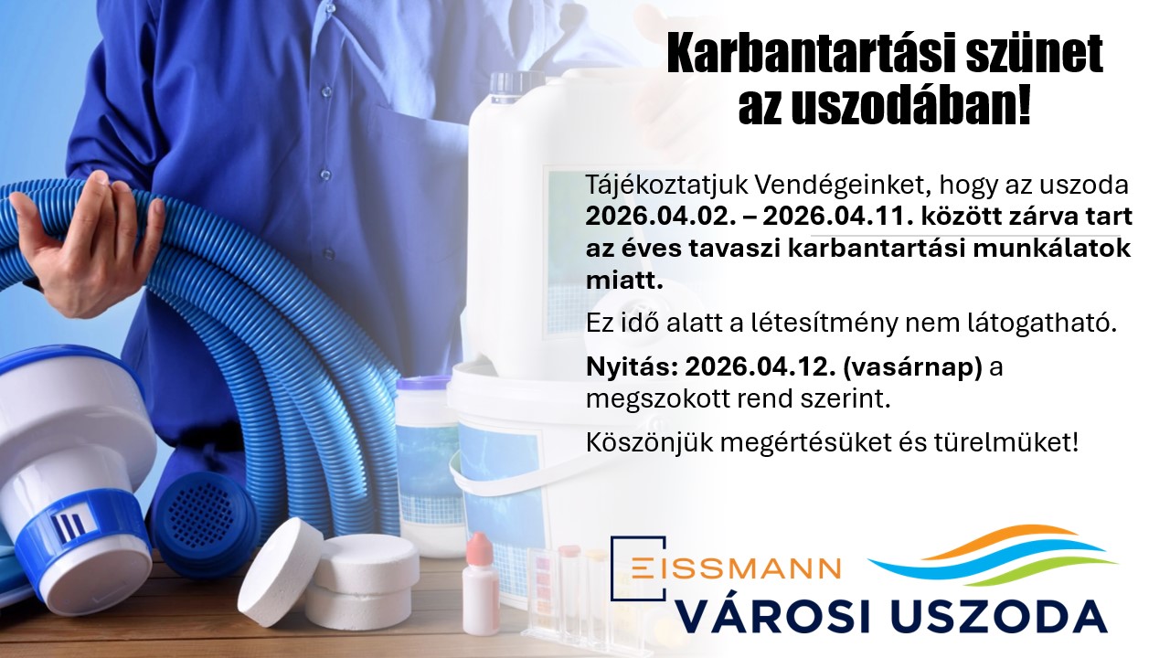 Swimming Pool Maintenance Closure – Spring 2026