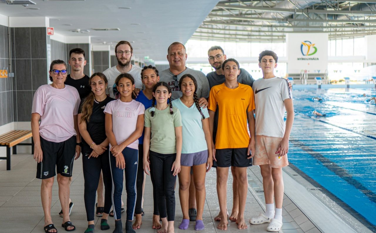 Training Camp of the Egyptian Swimming Team in Nyíregyháza
